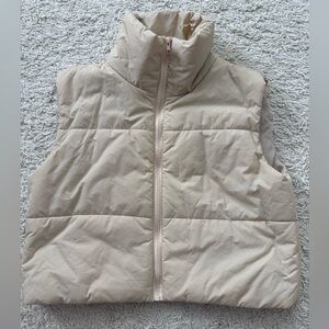 SHEIN Beige Puffer Vest